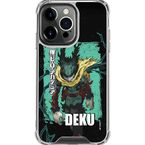 My Hero Academia Dark Deku Season 6 iPhone 16 Pro Max Clear Case